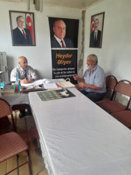 Goranboyda vətəndaş qəbulları davam edir