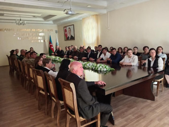 Goranboyda "Konstitusiya və Suverenlik ili" çərçivəsində  "28 May-Müstəqillik Günü" ilə bağlı, "Müstəqilliyimiz əbədidir, daimidir, dönməzdir"  mövzusunda konfrans   keçirildi.