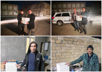 Goranboy rayon İcra Hakimiyyəti tərəfindən rayonda 500-dən çox şəhid, qazi və aztəminatlı ailələrə bayram sovqatları verildi
