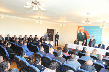 Yolqulular kəndində səyyar qəbul keçirildi