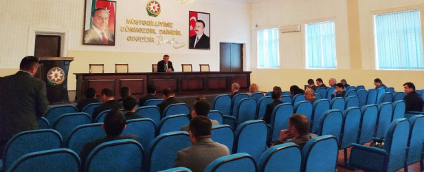 Goranboy rayon İcra Hakimiyyətində Aparat iclası keçirildi