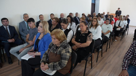 Goranboyda növbəti səyyar qəbul Aşağı Ağcakənd qəsəbəsində keçirildi