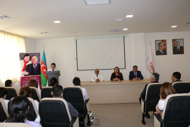Goranboyda görkəmli oftalmoloq alim, akademik Zərifə xanım Əliyevanın doğum günü ilə bağlı tədbir keçirildi