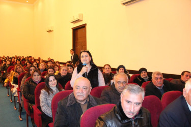 Goranboyda, "Ömürün səhifələri" adlı ədəbi-bədii tədbir keçirildi