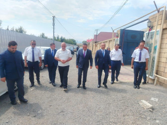 Goranboyda şəhid ailəsinin üzvü son mənzilə yola salındı
