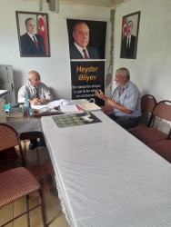 Goranboyda vətəndaş qəbulları davam edir