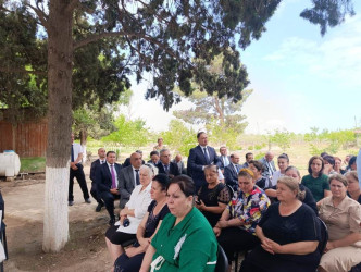 Goranboyda növbəti səyyar qəbul Qazanbulaq qəsəbəsində keçirildi