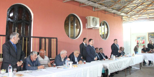 “Konstitusiya və Suverenlik İli” tədbirləri çərçivəsində, “27 sentyabr-Anım Günü” ərəfəsində Goranlı kəndində şəhid ailələri ilə görüş keçirildi