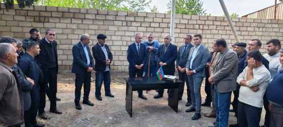 Bağçakürd kəndində su istifadəçiləri ilə görüş keçirildi