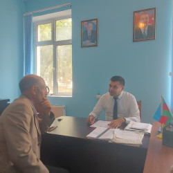 Goranboyda vətəndaş qəbulları davam edir