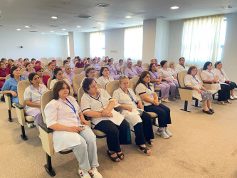 Goranboyda əhali arasında fiziki aktivliyə dair maarifləndirici tədbir keçirilərək mövzuya uyğun materiallar paylanıldı