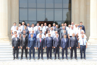 Goranboyda “Şəhərsalma və Memarlıq ili” çərçivəsində “Heydər Əliyevin müasir Azərbaycan memarlığına töhfələri” mövzusunda tədbir keçirildi