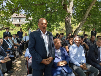 Goranboyda növbəti səyyar qəbul Buzluq kəndində keçirildi