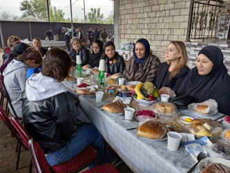 Qızılhacılı qəsəbəsindən Vətən Müharibəsi şəhidi  Vəliyev İlkin Səfail oğlunun ildönümündə məzarı ziyarət olundu.