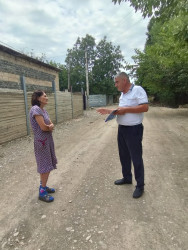 Goranboyda, daşınmaz əmlakın icbari sığortası ilə bağlı,  yerlərdə vətəndaşlarla fərdi qaydada görüşlər keçirilir, maarifləndirmə işi aparılır