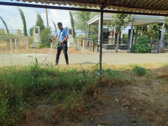 Goranboyda, 27 sentyabr Anım günü ilə bağlı,  qəbirstanlıqlarda, xiyabanlarda iməcilik təşkil olundu, təmizlik işləri aparıldı.