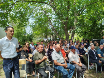 Goranboyda növbəti səyyar qəbul Rus Borisi kəndində keçirildi