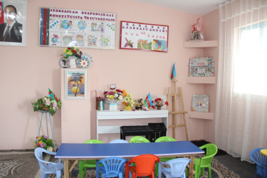 Goranboyda icra başçısı körpələr evi-uşaq bağçasında oldu