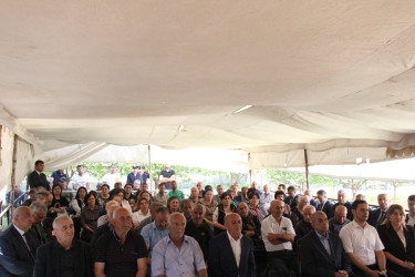 Goranboyda növbəti səyyar qəbul Qurbanzadə kəndində keçirildi