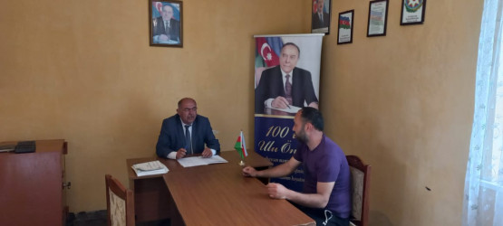 Goranboyda vətəndaşların müraciətlərinə xüsusi diqqət yetirilir
