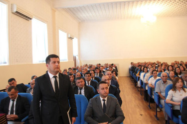 Goranboy rayon İcra Hakimiyyəti Başçısı yanında Şuranın  növbəti iclası keçirildi