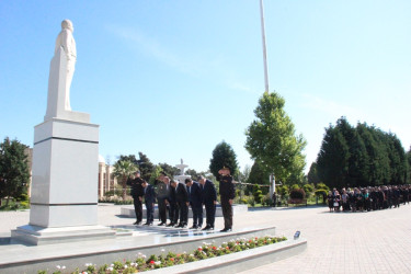 Goranboyda Ümummilli Lider Heydər Əliyevin 103-cü ildönümü ilə bağlı ümumrayon tədbir keçirildi