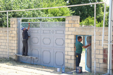 Goranboyda genişmiqyaslı abadlıq və yenidənqurma işləri davam etdirilir