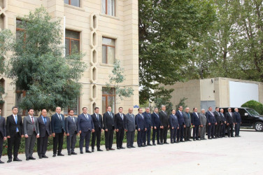 Goranboyda “27 sentyabr-Anım Günü” Şəhidlərimizin xatirəsi 1 dəqiqəlik sükutla yad edildi