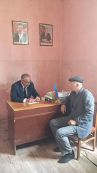 Goranboyda vətəndaşların müraciətlərinə xüsusi diqqət yetirilir