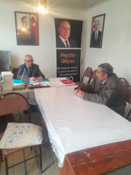 Goranboyda vətəndaşların müraciətlərinə xüsusi diqqət yetirilir