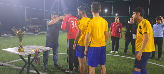 Goranboy rayonunda "Yaşıl dünya naminə həmrəylik ili" çərçivəsində mini-futbol üzrə "Goranboy rayon kuboku" keçirildi