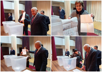 Goranboy şəhərində yeni inşa edilmiş çoxmənzilli yaşayış binalarının mənzillərinin  püşkatma yolu ilə bölgüsü aparıldı