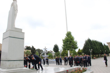 Goranboyda,  Ümummilli Lider Heydər Əliyevin  101-ci ildönümünə həsr olunmuş  “Heydər Əliyev siyasəti və  Qarabağ amili: uğursuzluğu zəfərə çevirən müqəddəs amal” mövzusunda  konfrans keçirildi.