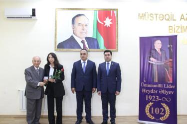 Goranboyda, “Konstitusiya və Suverenlik İli” tədbirləri çərçivəsində, “Ümummilli Lider Heydər Əliyev və müstəqil, suveren Azərbaycan” mövzusunda tədbir keçirildi