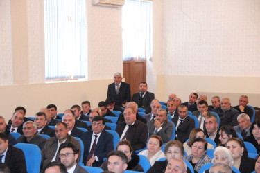 Goranboyda İcra Başçısı yanında Şuranın növbəti iclası keçirildi