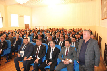 Goranboyda İcra Başçısı yanında Şuranın növbəti iclası keçirildi