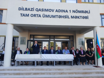 Goranboy rayonunun Qızılhacılı qəsəbəsində məktəblilər yeni tədris ilinə başladılar