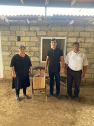 Goranboyda,  Azərbaycan Həmkarlar İttifaqları Konfederasiyası tərəfindən  göndərilən ərzaq sovqatları   Vətən Müharibəsinin  şəhid ailələrinə paylanıldı.