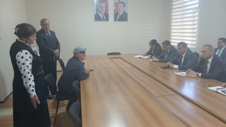 Goranboyda vətəndaşların müraciətlərinə xüsusi diqqət yetirilir