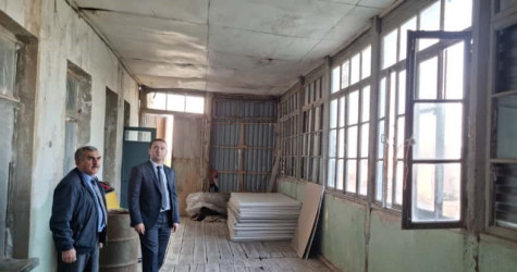 Qazanbulaq qəsəbə körpələr evi-uşaq bağçası rayon İcra Hakimiyyətinin dəstəyi ilə təmir olunur
