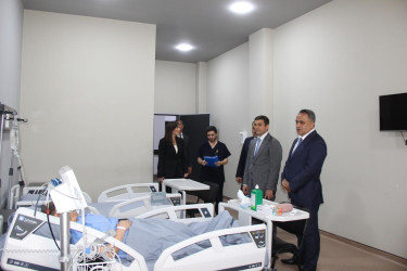 Goranboyda Med life Hospitalın fəaliyyəti ilə tanışlıq
