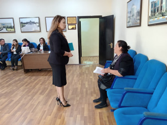 Goranboy rayon İcra Hakimiyyətində vətəndaşların müraciətləri dinlənildi