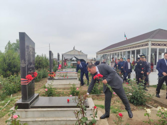 Goranboyda şəhid Milli Qəhrəman  Sərxan Ocaqverdiyevin  anım tədbiri keçirildi.