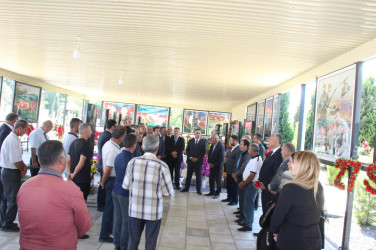 “27 sentyabr-Anım Günü”nün beşinci ildönümü ilə bağlı Balakürd qəbirstanlığında və Şəhidlər Xiyabanında şəhidlərimizin məzarları ziyarət olundu