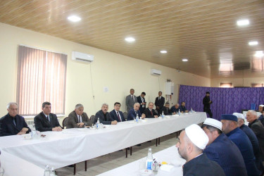 Goranboy rayonunda dini icma rəhbərləri ilə görüş keçirildi