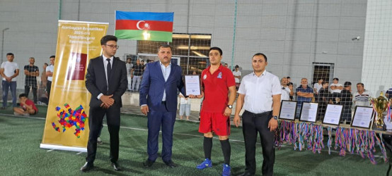 Goranboyda futbol çempionatında birinci yerin qalibi müəyyənləşdi