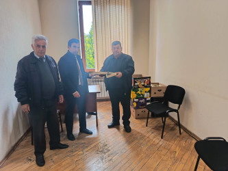 Goranboyda kümçülərə barama toxumu paylanıldı