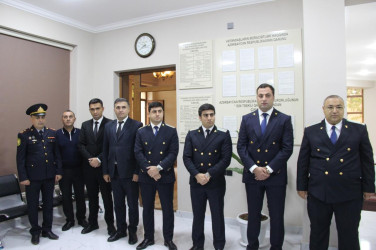 Goranboy rayonunda Prokurorluq işçilərinin Peşə bayramı qeyd edildi
