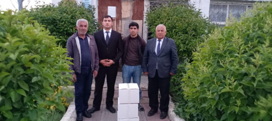 Goranboyda Qurban bayramı münasibəti ilə 500-dən çox ailə ziyarət olunaraq bayram sovqatları təqdim olundu