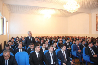 Goranboy rayon İcra Hakimiyyəti başçısı yanında Şuranın növbəti iclası keçirildi